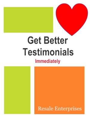 Product picture Get Great Testimonials For Your Products
